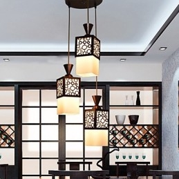 Φωτιστικό λαμπτήρα American Country Woodiness Droplight