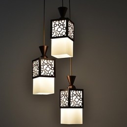 Φωτιστικό λαμπτήρα American Country Woodiness Droplight