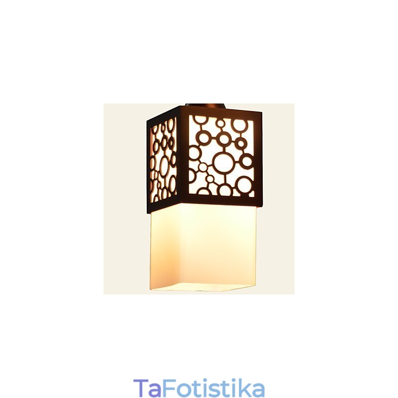 Φωτιστικό λαμπτήρα American Country Woodiness Droplight