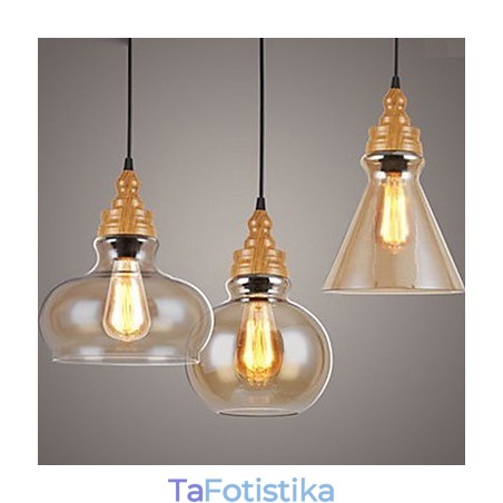 Βορειοαμερικανικό Creative Wood Grain Crystal Lamp Restoring Ancient Ways Light Lamp