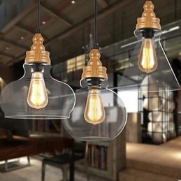 Βορειοαμερικανικό Creative Wood Grain Crystal Lamp Restoring Ancient Ways Light Lamp