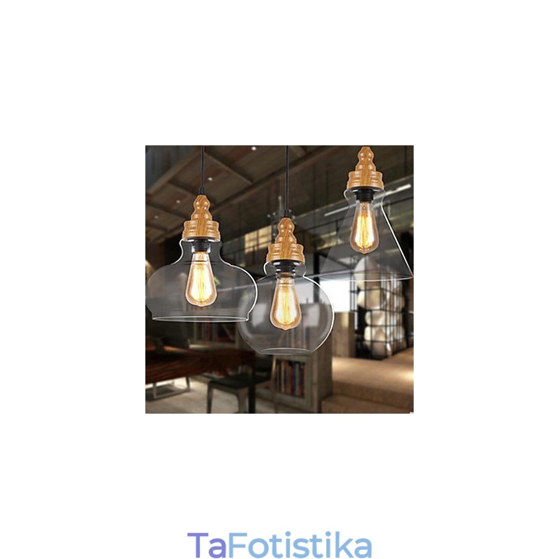 Βορειοαμερικανικό Creative Wood Grain Crystal Lamp Restoring Ancient Ways Light Lamp