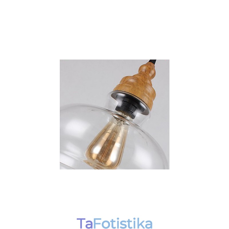 Βορειοαμερικανικό Creative Wood Grain Crystal Lamp Restoring Ancient Ways Light Lamp