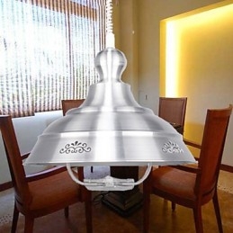 Nordic Small Droplight από βιτρό πολυέλαιος που αποκαθιστά τους αρχαίους τρόπους