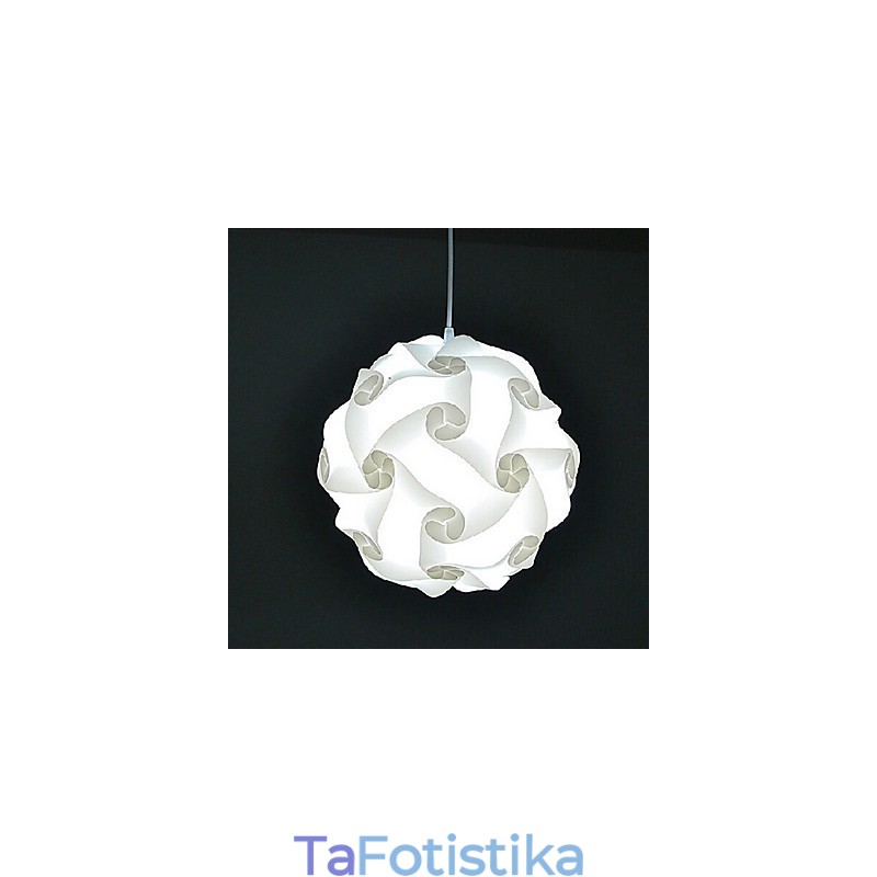 DIY Μοντέρνο Κρεμαστό Φωτιστικό Μπάλας 40εκ