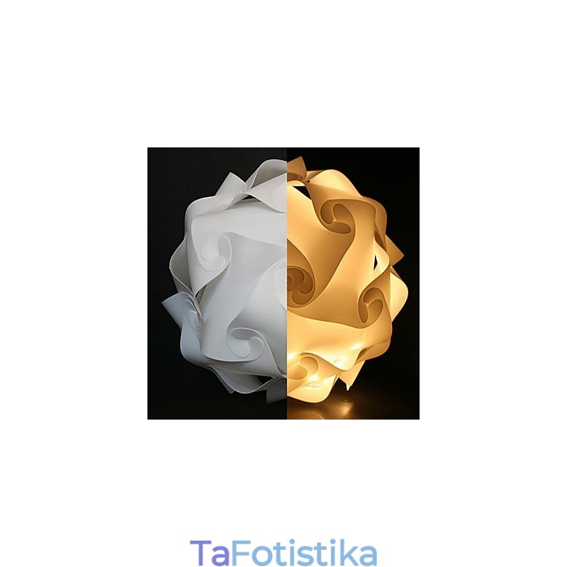 DIY Μοντέρνο Κρεμαστό Φωτιστικό Μπάλας 40εκ