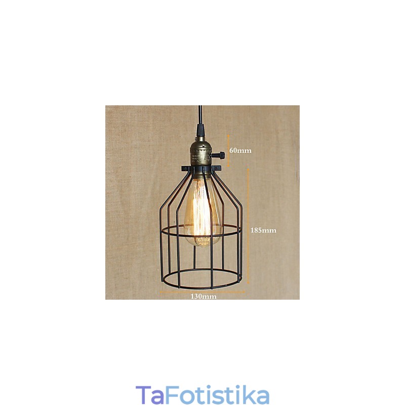 Συμβόλαιο American Rural Industry Single Head Of Creative Small Hob Iron Chandelier