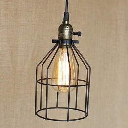 Συμβόλαιο American Rural Industry Single Head Of Creative Small Hob Iron Chandelier