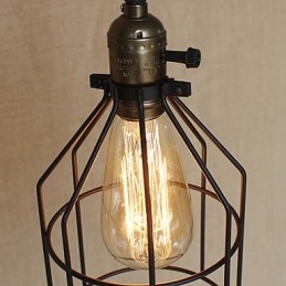 Συμβόλαιο American Rural Industry Single Head Of Creative Small Hob Iron Chandelier