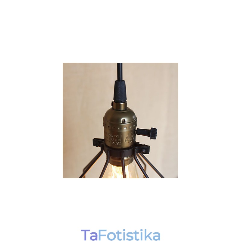Συμβόλαιο American Rural Industry Single Head Of Creative Small Hob Iron Chandelier