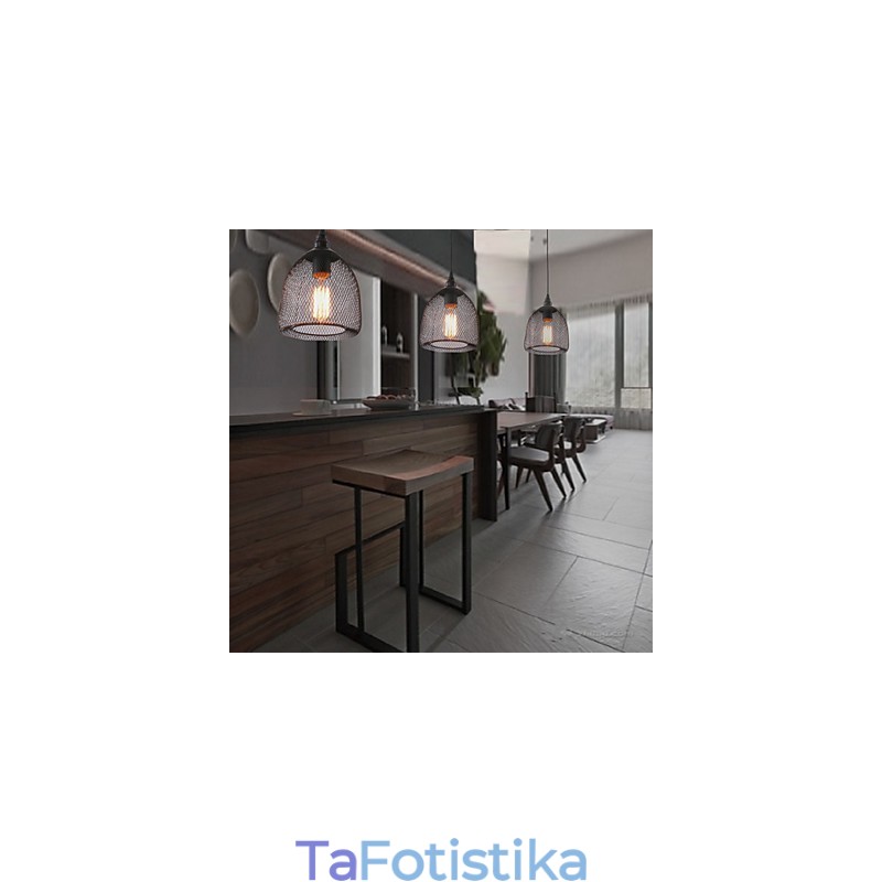 Κρεμαστά φωτιστικά Mini Style Rustic Lodge Retro Country Garage Metal
