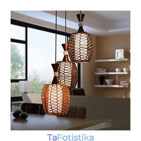 Cany Art Weaving Classical Contracted Droplight Light Lamp Cany Art Weaving Classical Contracted Droplight Light Lamp
