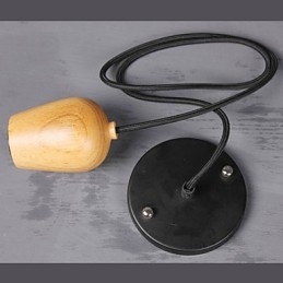 Country Mini Style Others Wood Bamboo Pendent Light Garage