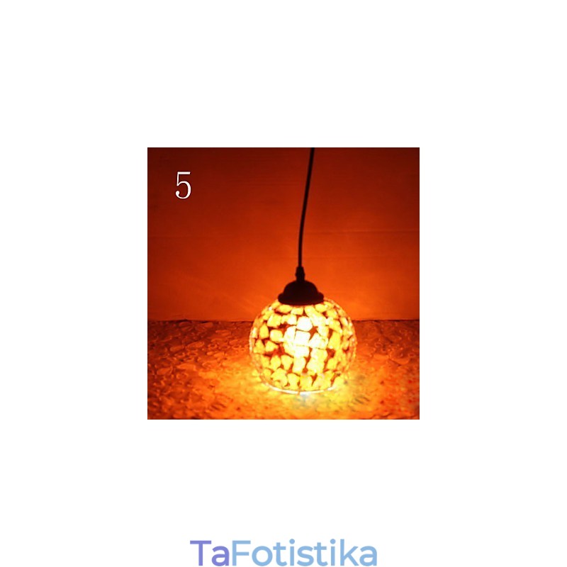 Απλή μόδα Marcelo G Glass πολυέλαιος που επαναφέρει το φως των αρχαίων τρόπων