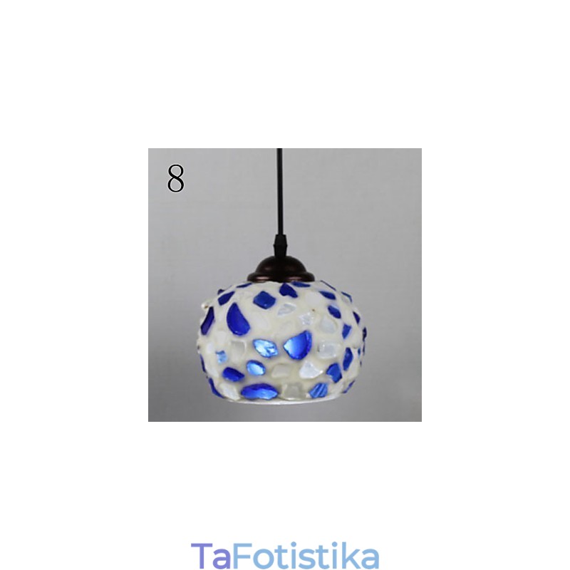 Απλή μόδα Marcelo G Glass πολυέλαιος που επαναφέρει το φως των αρχαίων τρόπων