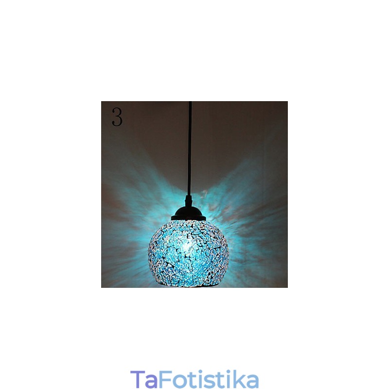 Απλή μόδα Marcelo G Glass πολυέλαιος που επαναφέρει το φως των αρχαίων τρόπων