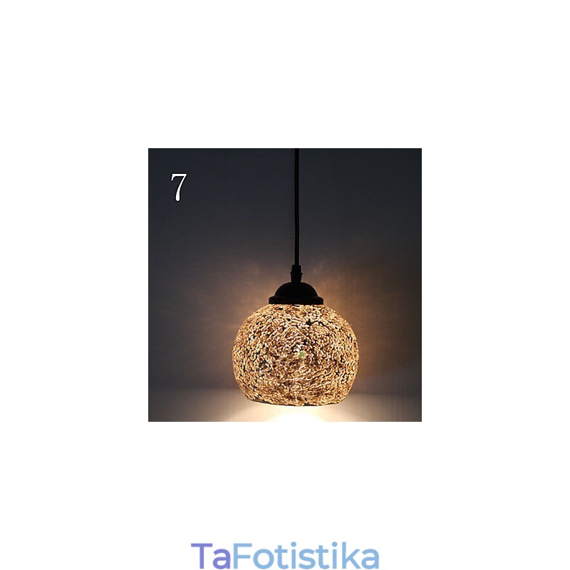 Απλή μόδα Marcelo G Glass πολυέλαιος που επαναφέρει το φως των αρχαίων τρόπων