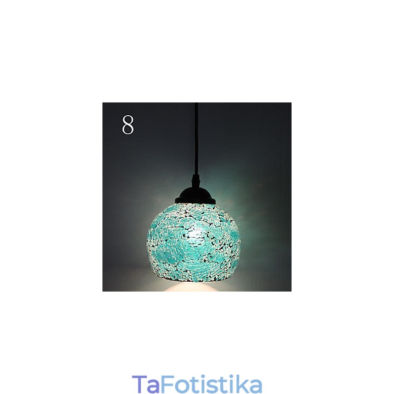 Απλή μόδα Marcelo G Glass πολυέλαιος που επαναφέρει το φως των αρχαίων τρόπων