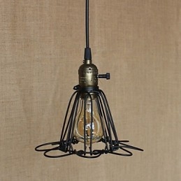 Συμβόλαιο American Rural Industry Single Head Of Creative Small Hob Iron Chandelier