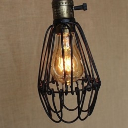 Συμβόλαιο American Rural Industry Single Head Of Creative Small Hob Iron Chandelier