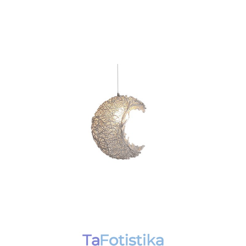 Μοντέρνο Rural Cany Art Woven Rattan Μονό Φωτιστικό σταγονόμετρου