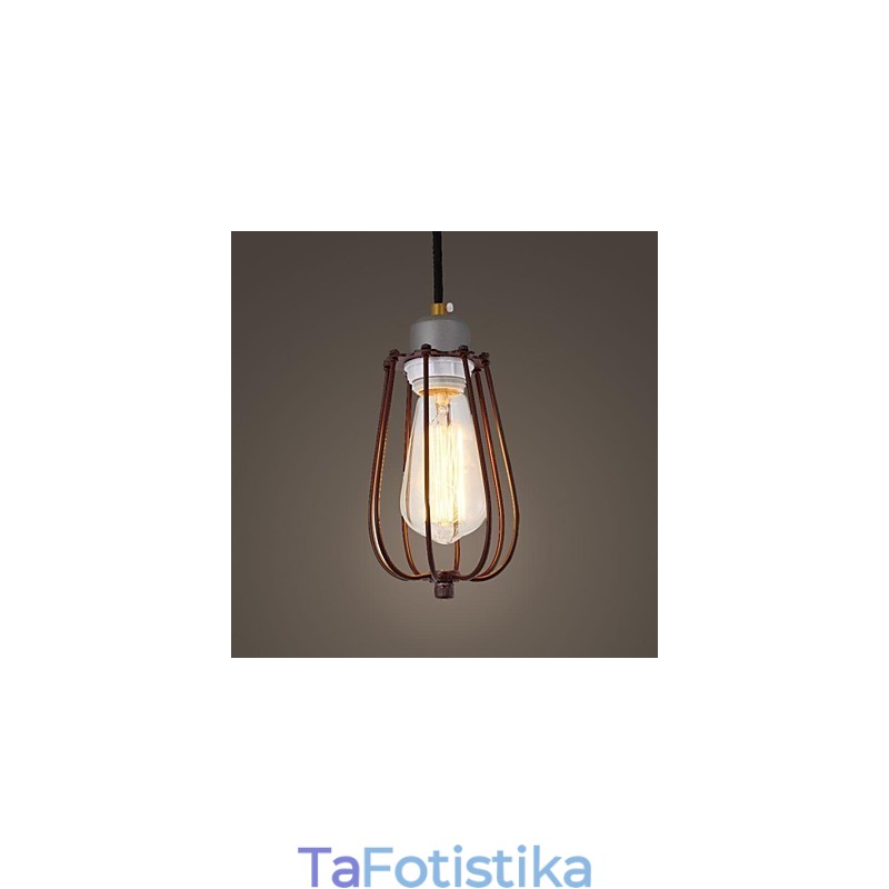 Μεταλλικό κρεμαστό φως ζωγραφικής Vintage Mini Style