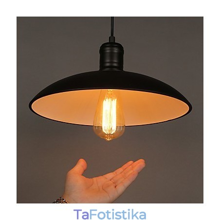 Φωτιστικά και φανάρια Τέχνης για την αποκατάσταση ενός κεφαλιού από σφυρήλατο σίδερο ιπτάμενος δίσκος Droplight Φωτιστικά και φανάρια Τέχνης για την αποκατάσταση ενός κεφαλιού από σφυρήλατο σίδερο ιπτάμενος δίσκος Droplight