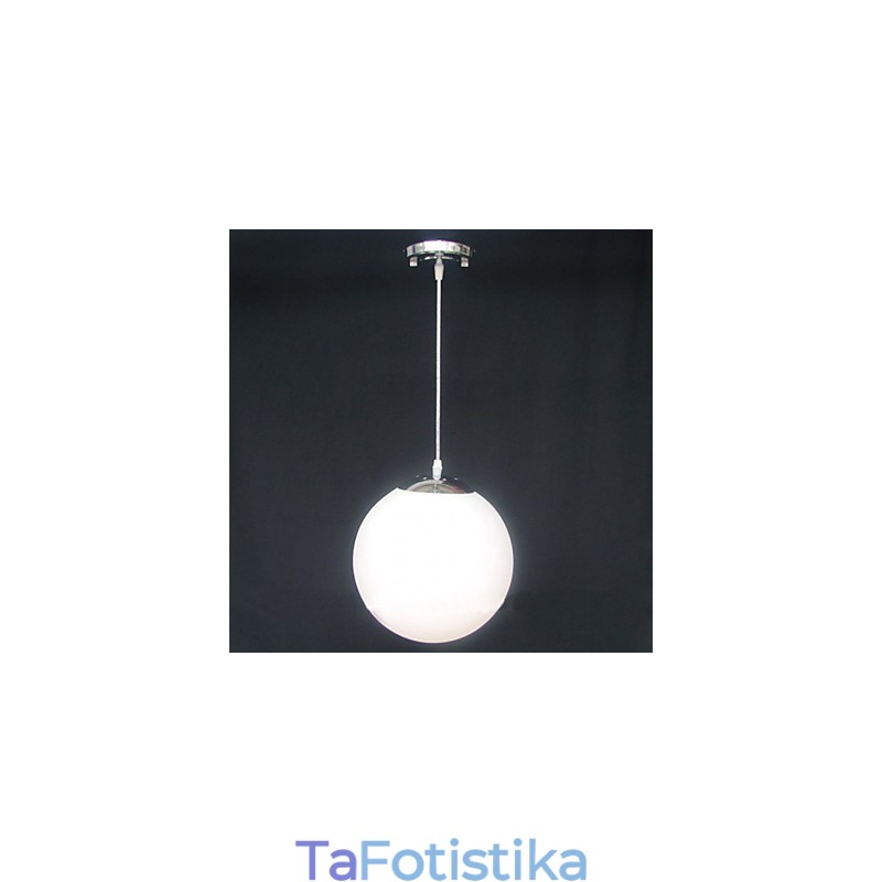 Διακοσμητικό φωτιστικό πολυέλαιου Contracted White Glass Ball