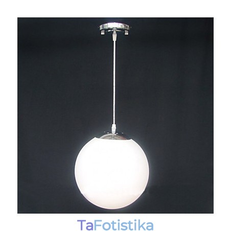 Διακοσμητικό φωτιστικό πολυέλαιου Contracted White Glass Ball Διακοσμητικό φωτιστικό πολυέλαιου Contracted White Glass Ball