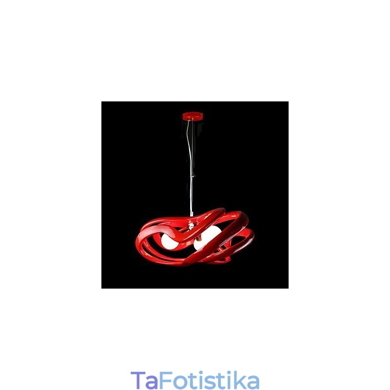 Μοντέρνο Σύγχρονο Φωτιστικό Κρεμαστό Ρητίνης Ζωγραφικής