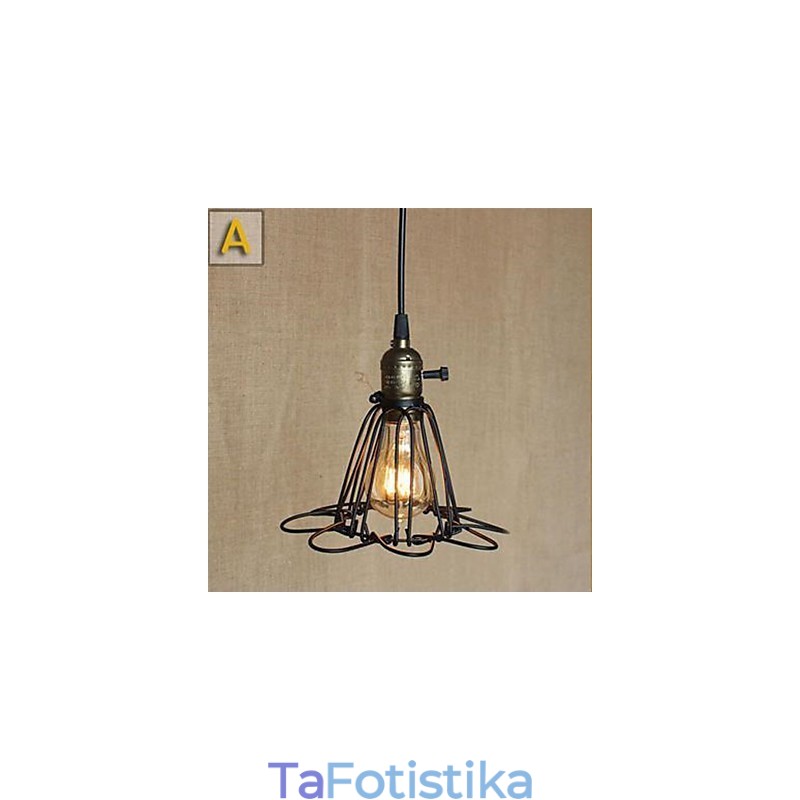 Simple Head Creative Hostels Small Droplight Hob σφυρήλατο σίδερο The Checkout Counter
