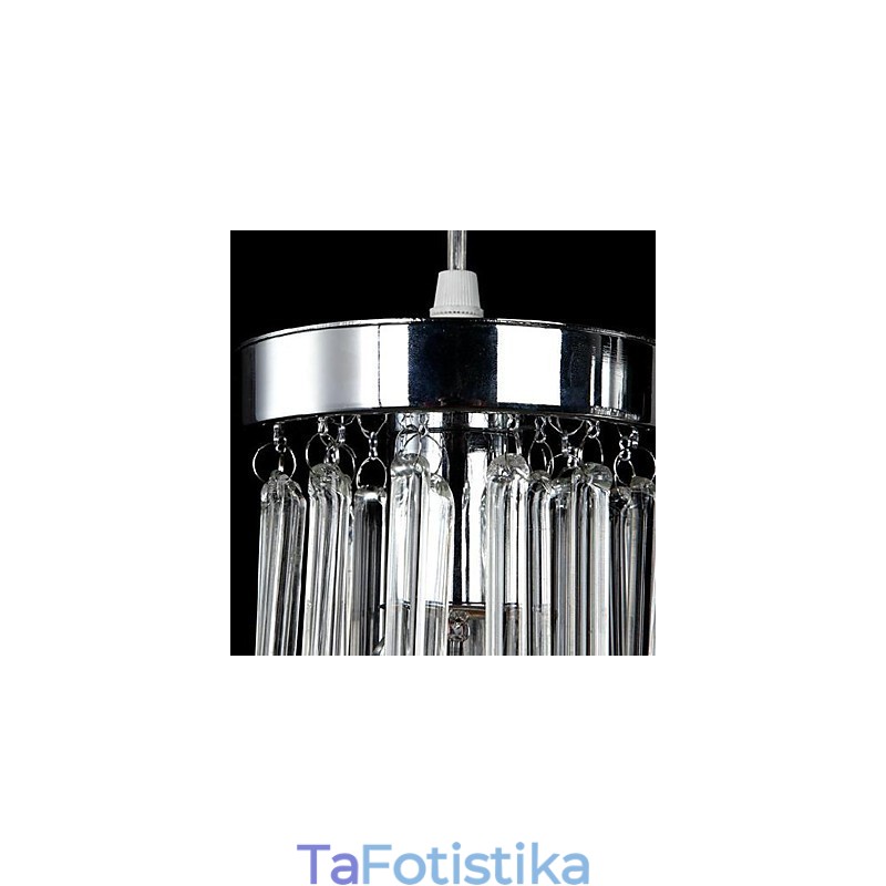 Μοντέρνο μοντέρνο κρεμαστό φωτιστικό από μέταλλο κρυστάλλινο χρώμιο