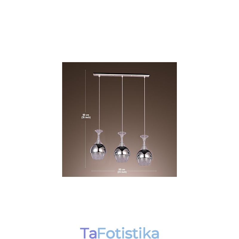 Creative 3 Light μενταγιόν γαλλικού στυλ σε σχήμα κύλικας
