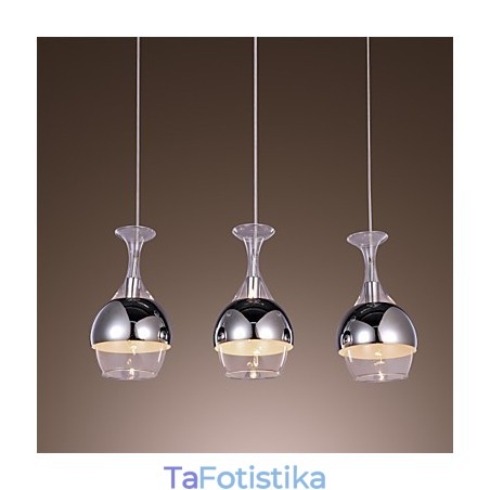 Μοντέρνο Creative 3 Light μενταγιόν σε σχήμα κύλικας Μοντέρνο Creative 3 Light μενταγιόν σε σχήμα κύλικας