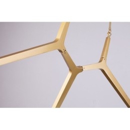 12 Light Modern Contemporary Chandelier Light (Μαύρο χρυσό)