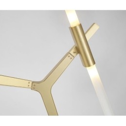 Modern Contemporary 20 Light Chandelier Light (Μαύρο Χρυσό)