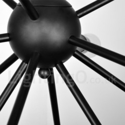 16 Light Vintage Retro Sputnik Πολυέλαιος