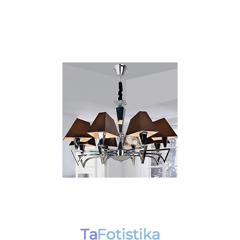 Fashion Wrought Iron Chandelier Lighting Art Chandelier με 8 φωτάκια