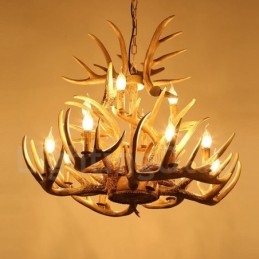 Φωτιστικό πολυελαίου Vintage Country 12 Light