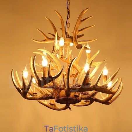 Φωτιστικό πολυελαίου Vintage Country 12 Light Φωτιστικό πολυελαίου Vintage Country 12 Light