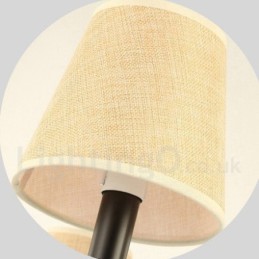 Country Retro 6 Φωτιστικό Φωτιστικό Πολυέλαιου Μονής Επίπεδης