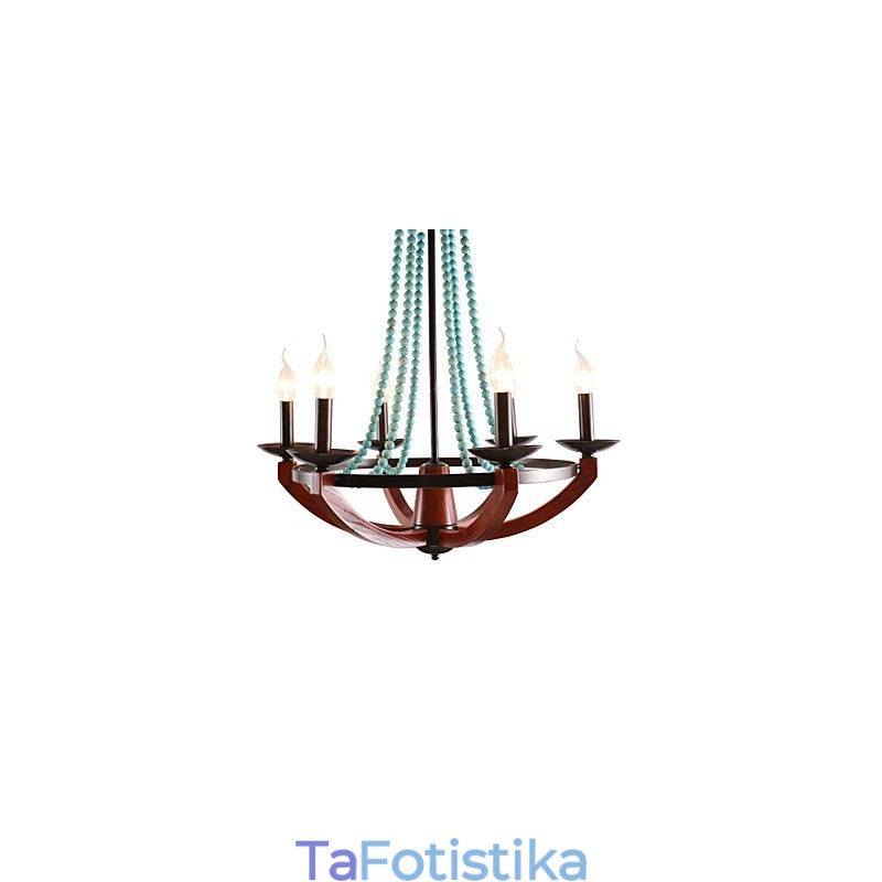 Bohemia 6 Simple European Mediterranean Head DropAmerican Country British Rural Living Lamps