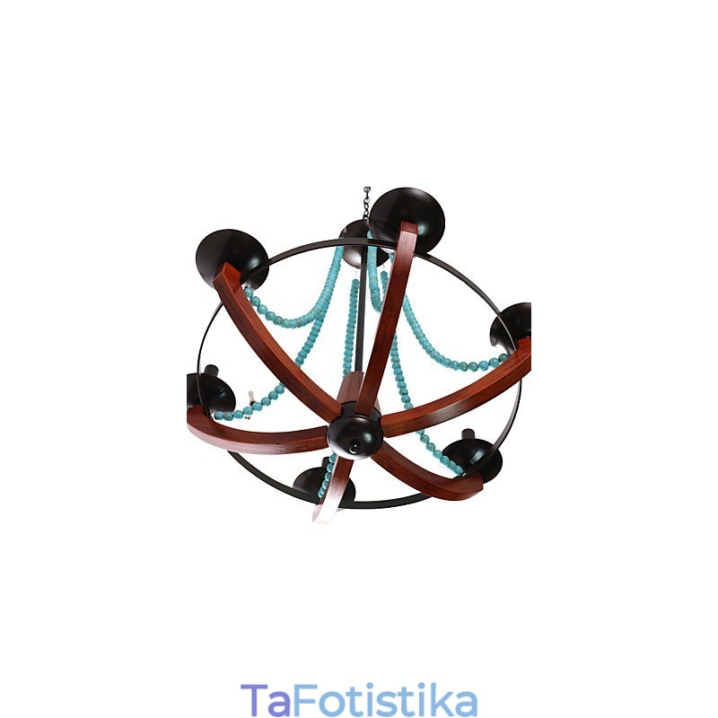 Bohemia 6 Simple European Mediterranean Head DropAmerican Country British Rural Living Lamps