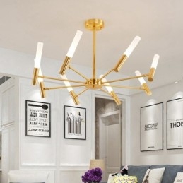 8 Light Περιστρεφόμενο Μοντέρνο Σύγχρονο Φωτιστικό Πολυέλαιου