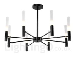 8 Light Περιστρεφόμενο Μοντέρνο Σύγχρονο Φωτιστικό Πολυέλαιου