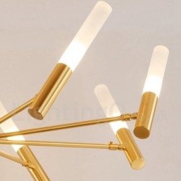 8 Light Περιστρεφόμενο Μοντέρνο Σύγχρονο Φωτιστικό Πολυέλαιου