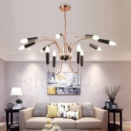 2 Tier 12 Light Μοντέρνο Σύγχρονο Φωτιστικό Πολυέλαιου