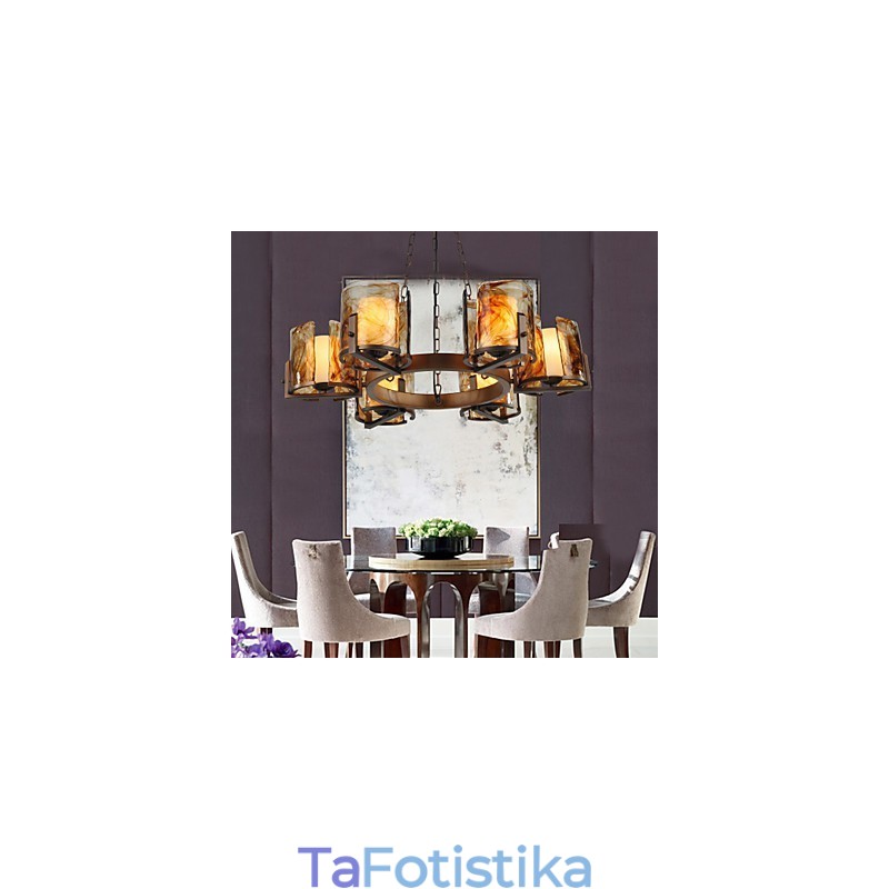 Παραδοσιακός Classic Rustic Lodge Πολυέλαιος Πολυέλαιος