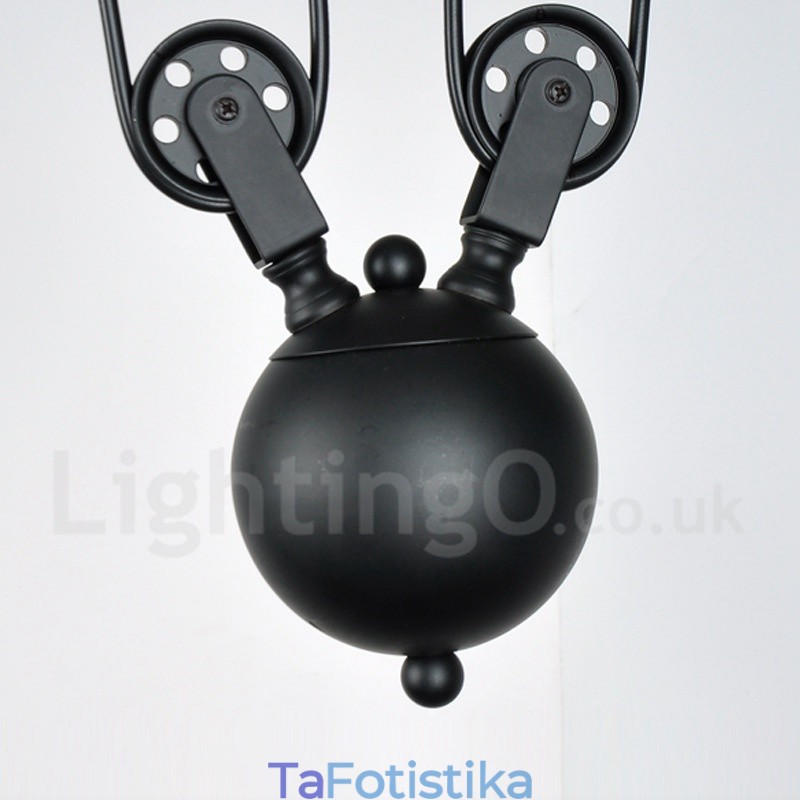 3 Light Country Vintage Μεταλλικό Κρεμαστό Φωτιστικό