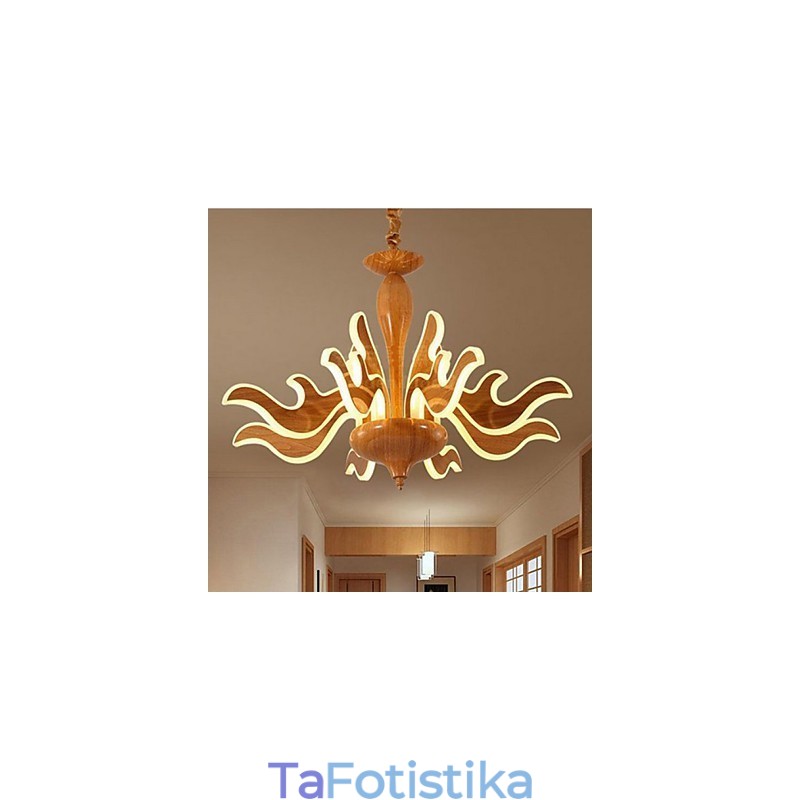 The Art Of Imitation Wood Grain Εισαγόμενος Ακρυλικός Κινεζικός Απλός Πολυέλαιος